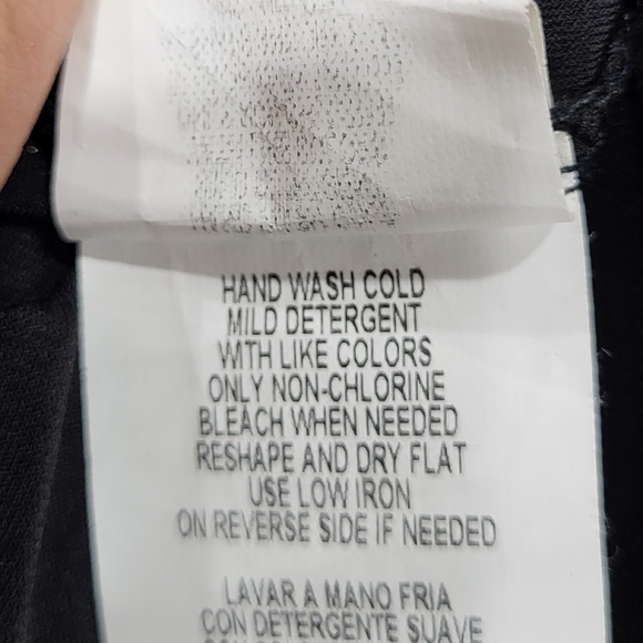 Tiana B black one piece dress with attached shell - Picture 6 of 6